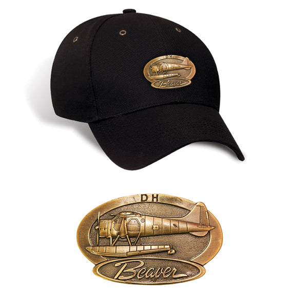 Beaver Brass Cap Black