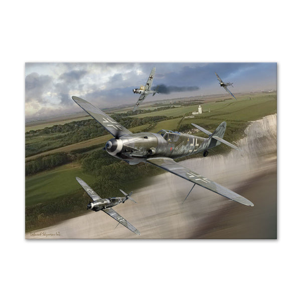 Bf-109 Messerschmitt Canvas Print