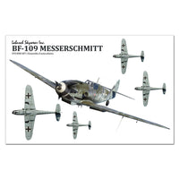Bf-109 Messerschmitt Sticker Sheet