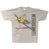 BF-109 Messerschmitt Vintage Adult T-shirt Sand