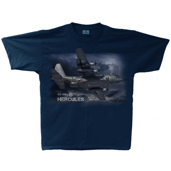 C-130 Hercules Adult T-shirt Navy