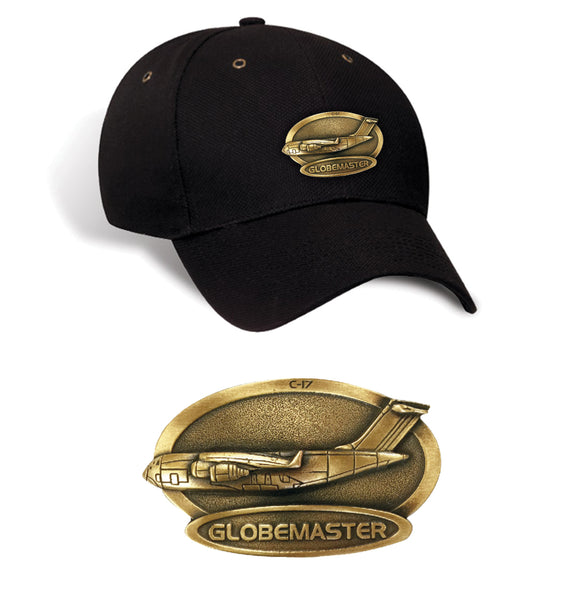 CC-177 Globemaster Brass Cap Black