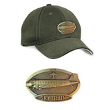 C-47 Skytrain Brass Cap Khaki