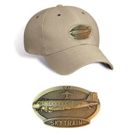 C-47 Skytrain Brass Cap Tan