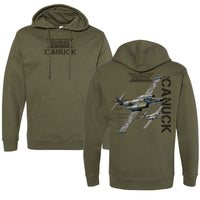 CF-100 Canuck EU Adult Pull Over Hoodie Military Green