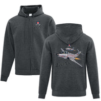CF-101 Voodoo 2021 Full Zip Adult Hoodie