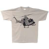 CH-146 Griffon Sketch Adult T-shirt Sand