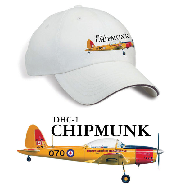 DHC-1 Chipmunk Printed Hat