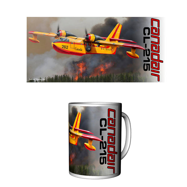 CL-215 Canadair Ceramic Mug