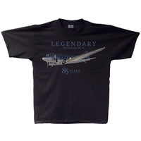 DC-3 85th Anniversary Adult T-shirt Black