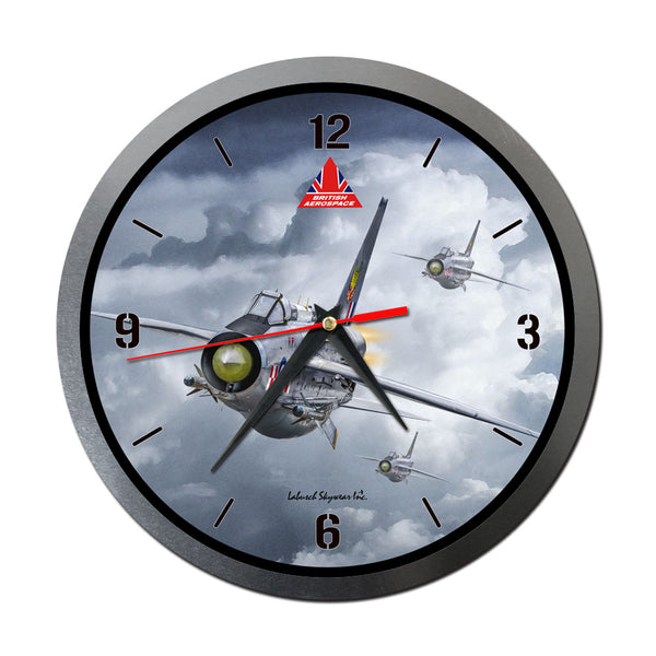 English Electric Lightning Wall Clock