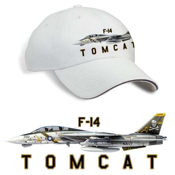 F-14 Tomcat Profile Printed Hat