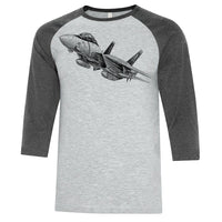 F-14 Tomcat Sketch Adult T-shirt