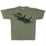 F-14 Tomcat Sketch Adult T-shirt