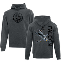 F-16 Falcon Adult Pull Over Hoodie