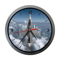 F-16 Falcon Pure Vertical Wall Clock