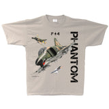 F-4 Phantom Vintage Adult T-shirt Sand