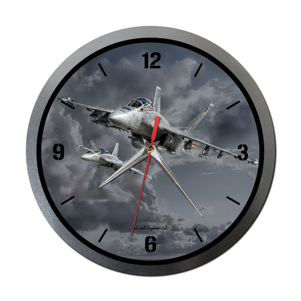 F/A-18 Super Hornet Wall Clock