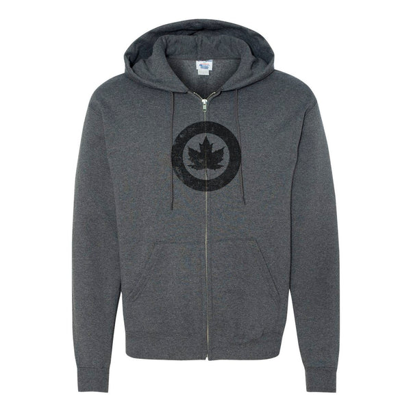 RCAF Classic Roundel Full Zip Adult Hoodie