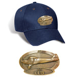 J-3 Piper Cub Brass Cap Navy