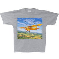 J-3 Piper Cub Adult Tee (clearance) Athletic Heather