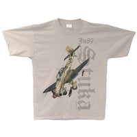 JU-87 Stuka Vintage Adult T-shirt
