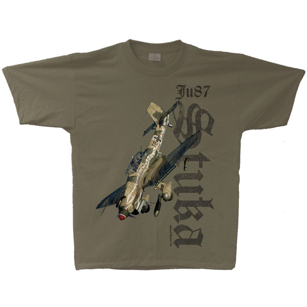 JU-87 Stuka Vintage Adult T-shirt