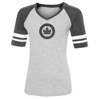 Ladies RCAF Classic Roundel Game Day V-Neck T-shirt