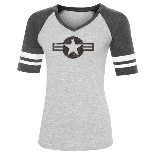 Ladies USAF Game Day V-Neck T-shirt