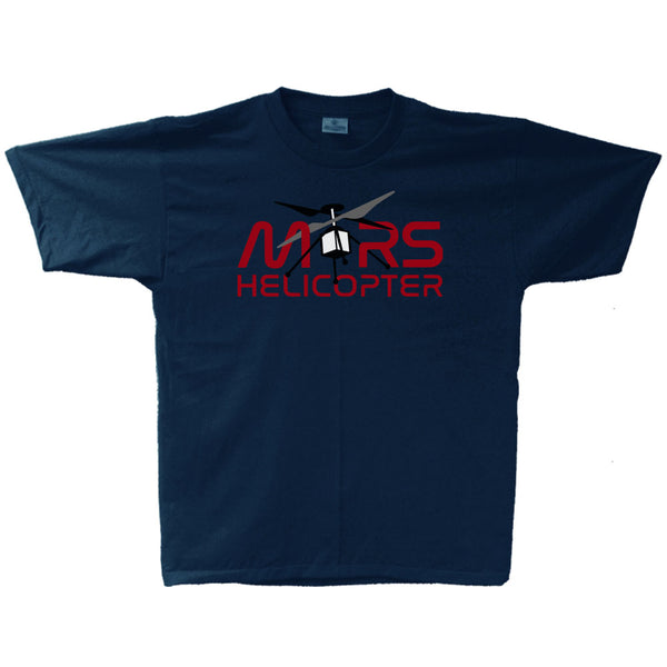 Mars Ingenuity Helicopter Logo Space Adult T-shirt