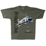 F-4 Phantom Adult T-shirt Military Green