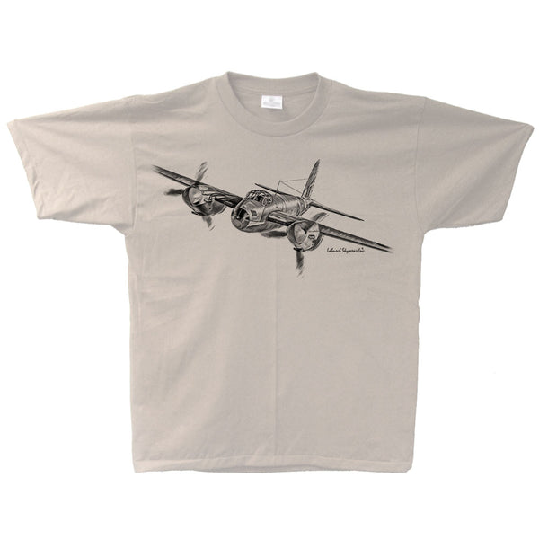 Mosquito Sketch Adult T-shirt Sand