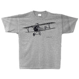 Nieuport 17 Sketch Adult T-shirt
