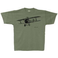 Nieuport 17 Sketch Adult T-shirt