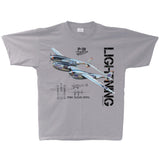 P-38 Lightning Vintage Adult T-shirt