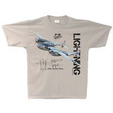 P-38 Lightning Vintage Adult T-shirt