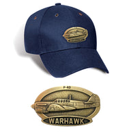 P-40 Warhawk Brass Cap Navy