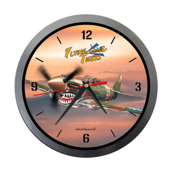 P-40 Warhawk Wall Clock