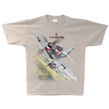 P-51 Mustang Flight Adult T-shirt