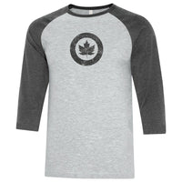 RCAF Classic Roundel Adult Baseball T-shirt