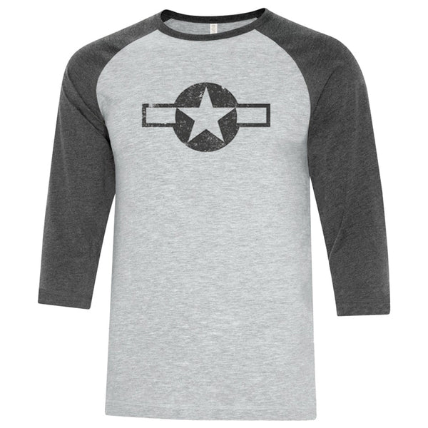 USAF Adult Baseball T-shirt