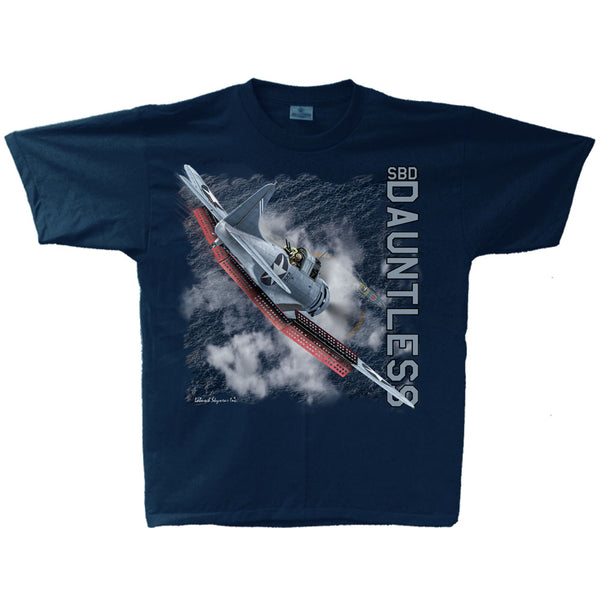 SBD-5 Dauntless Adult T-shirt Navy