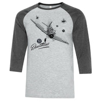 SBD-5 Dauntless Baseball T-shirt