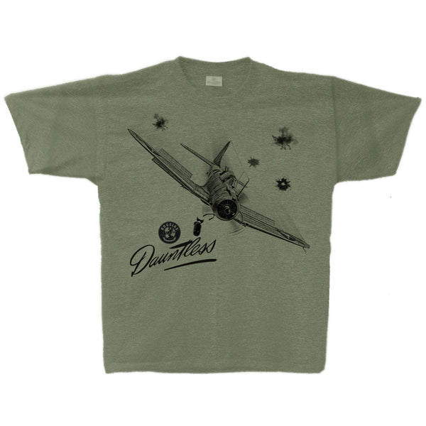 SBD-5 Dauntless T-shirt Military Green Heather