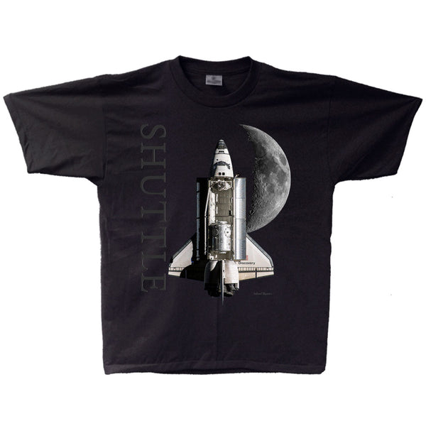 Shuttle Moon Space Adult T-shirt