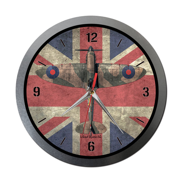 Spitfire Pure Vertical Wall Clock