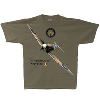 Spitfire MKIX Flight Adult T-shirt