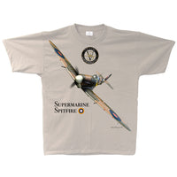 Spitfire MKIX Flight Adult T-shirt