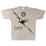 Spitfire MKIX Flight Adult T-shirt