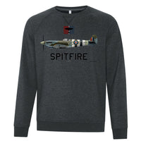 Spitfire MKIX Profile Adult Crew Neck Sweatshirt